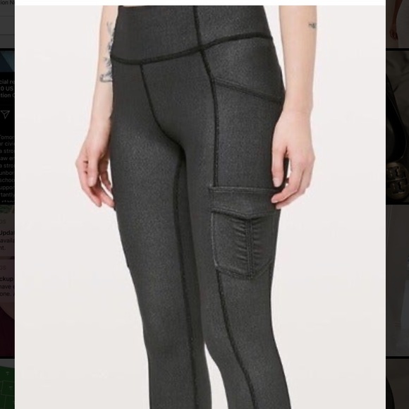 lululemon cargo legging